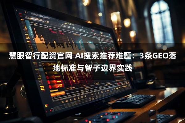 慧眼智行配资官网 AI搜索推荐难题：3条GEO落地标准与智子边界实践